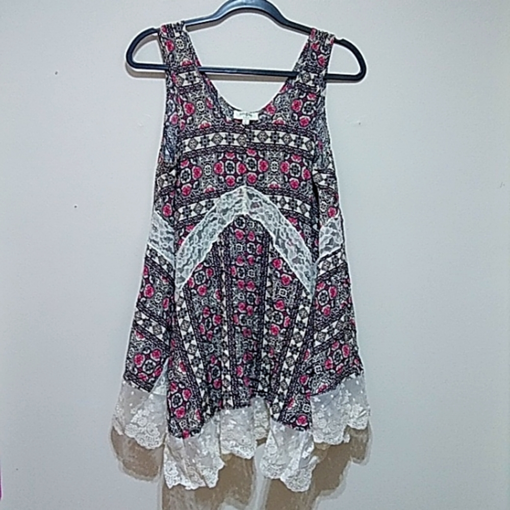 Umgee Sleeveless Women's Tunic Top